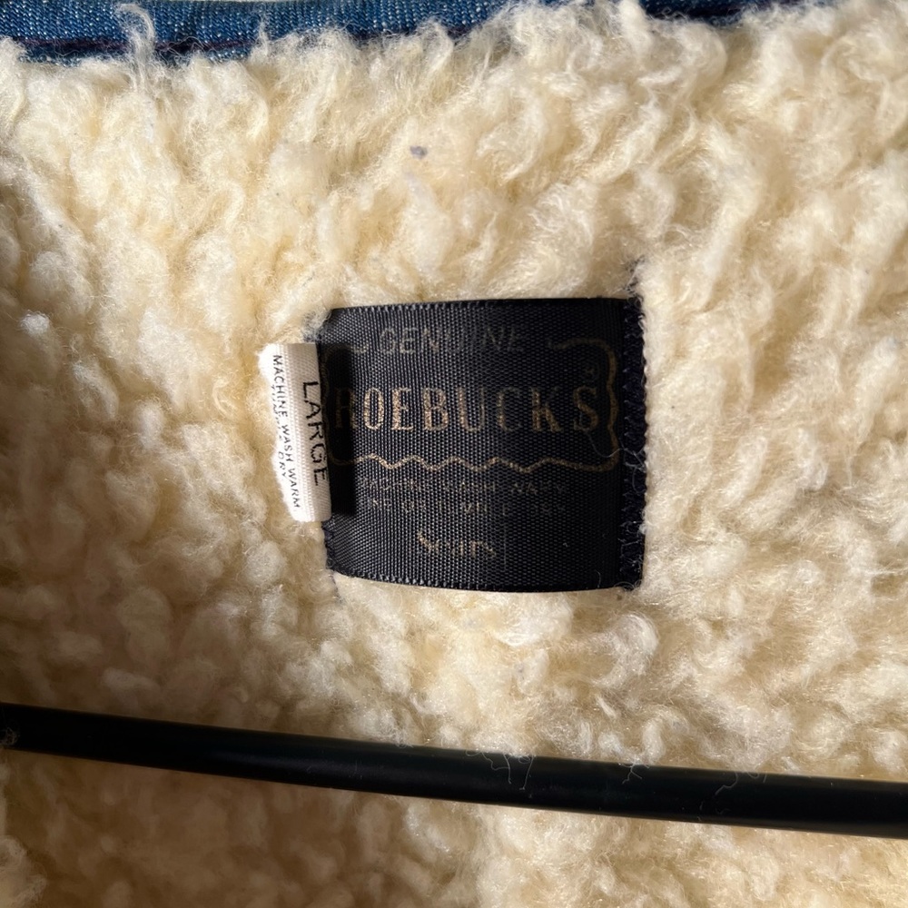 Sears roe buck denim vest ( vintage)
